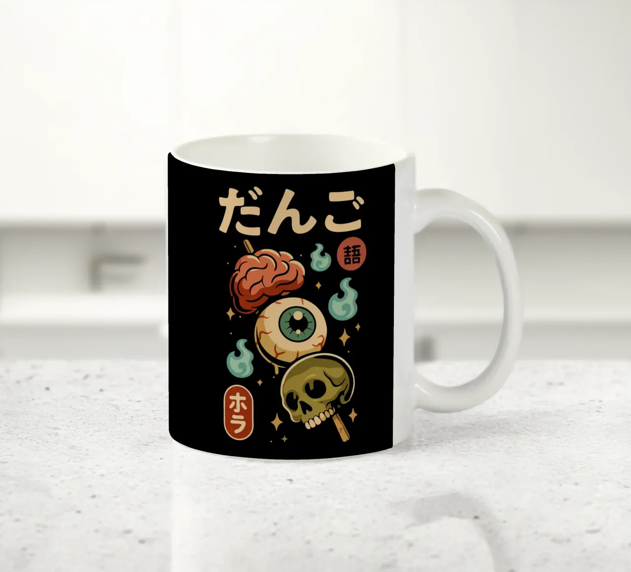 Dango horror giapponese tazza in ceramica da LM2KONE