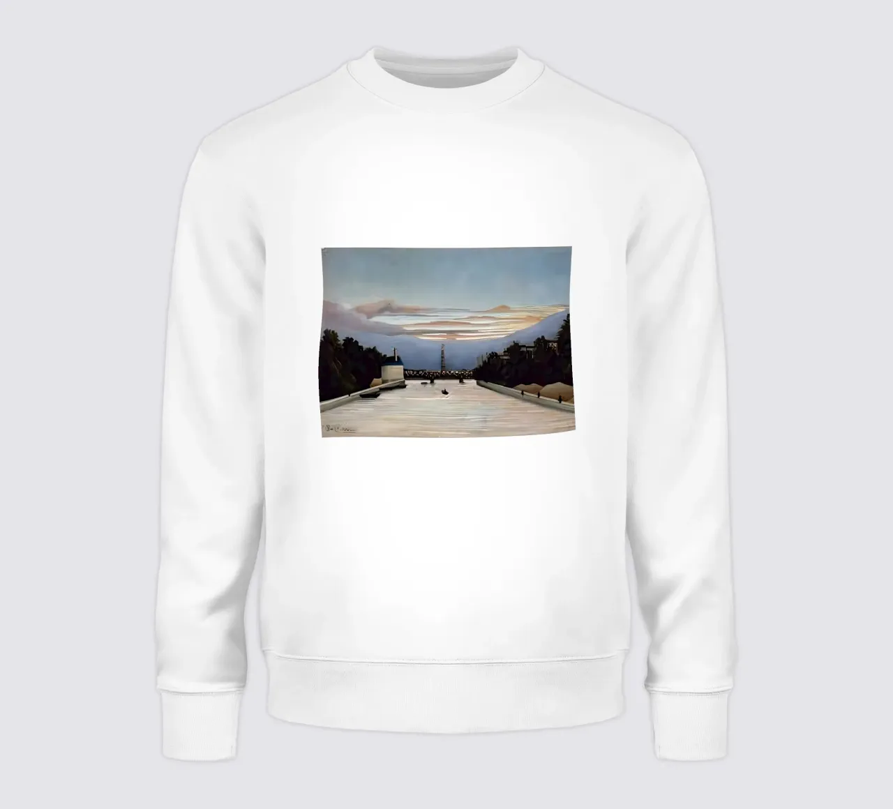 Der Eiffelturm von Henri Rousseau Sweatshirt von tokovictory