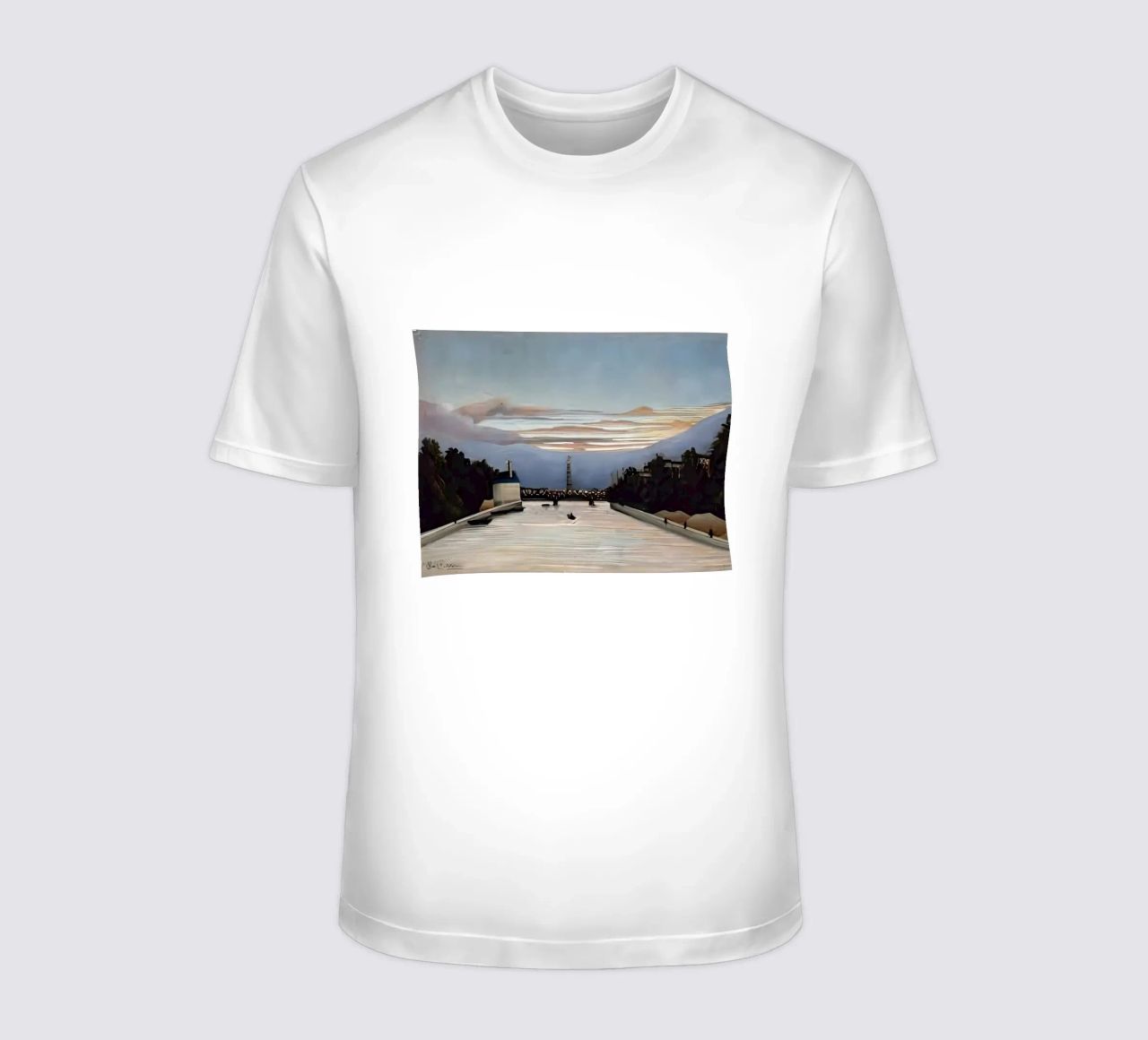 La Torre Eiffel di Henri Rousseau t-shirt da tokovictory