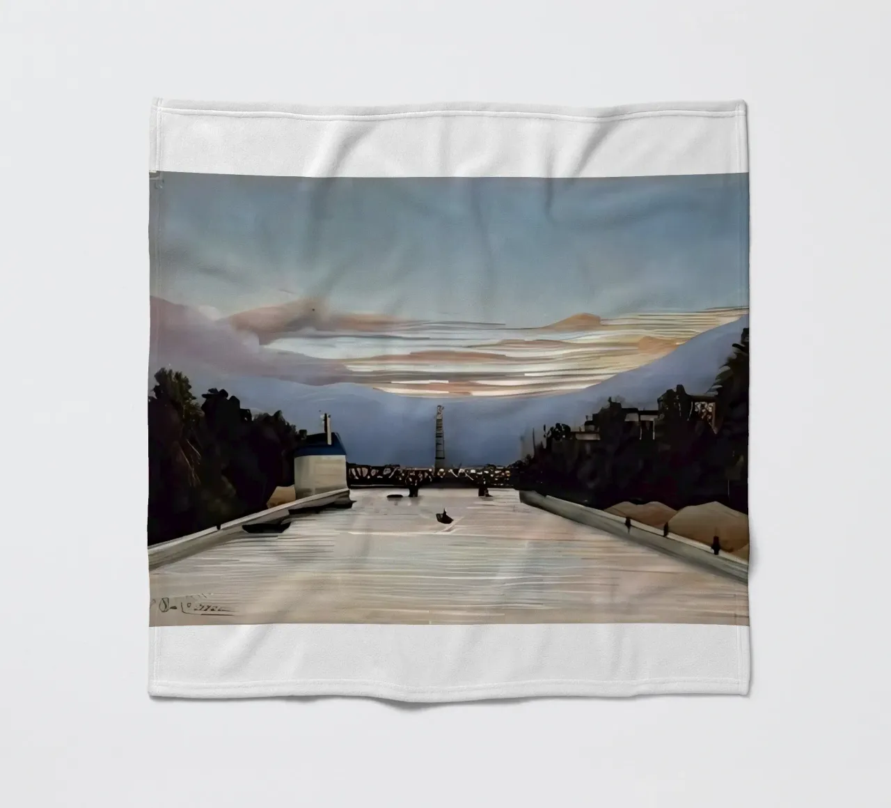 La Torre Eiffel di Henri Rousseau coperta in pile da tokovictory