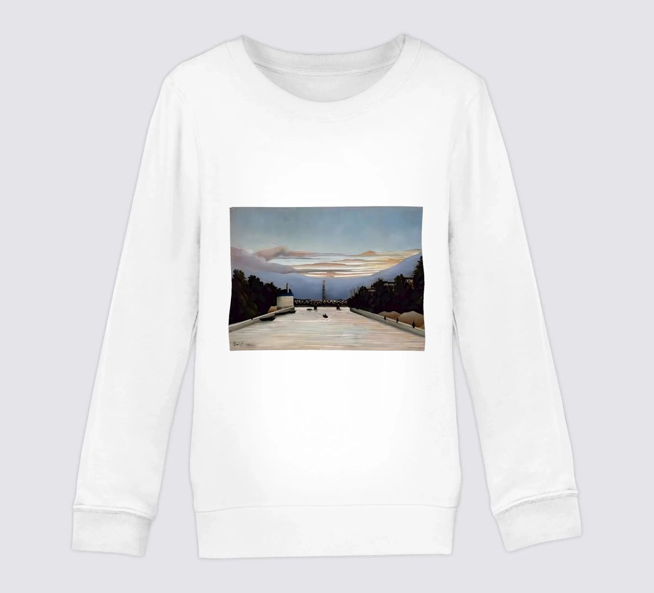 La Torre Eiffel di Henri Rousseau felpa bambino da tokovictory
