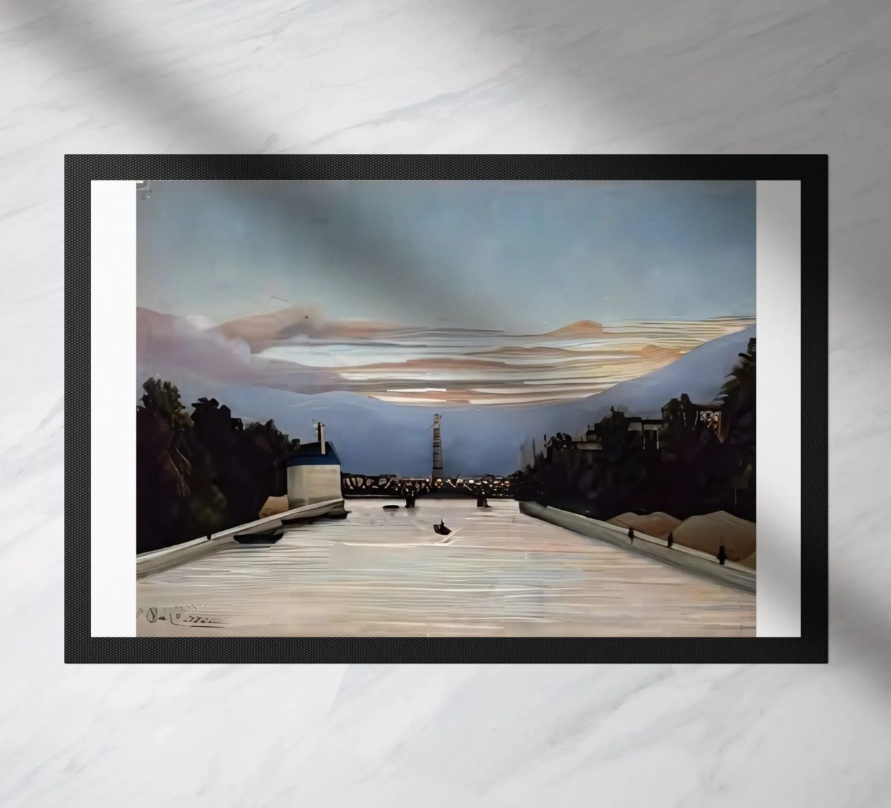 La Torre Eiffel di Henri Rousseau zerbino da tokovictory