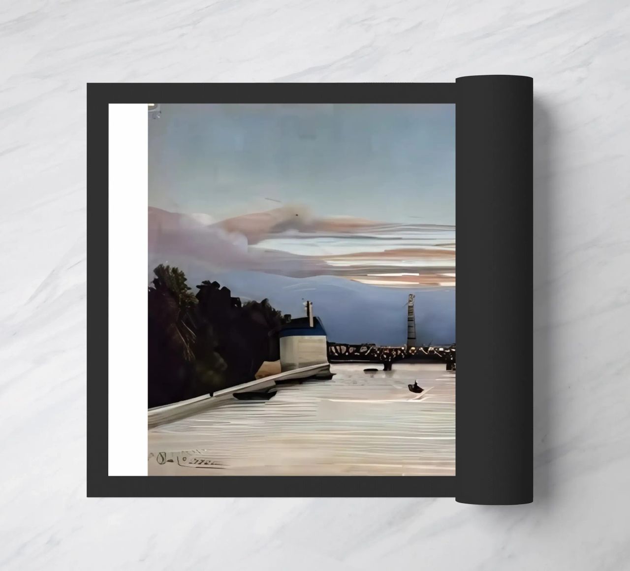 La Torre Eiffel di Henri Rousseau zerbino da tokovictory