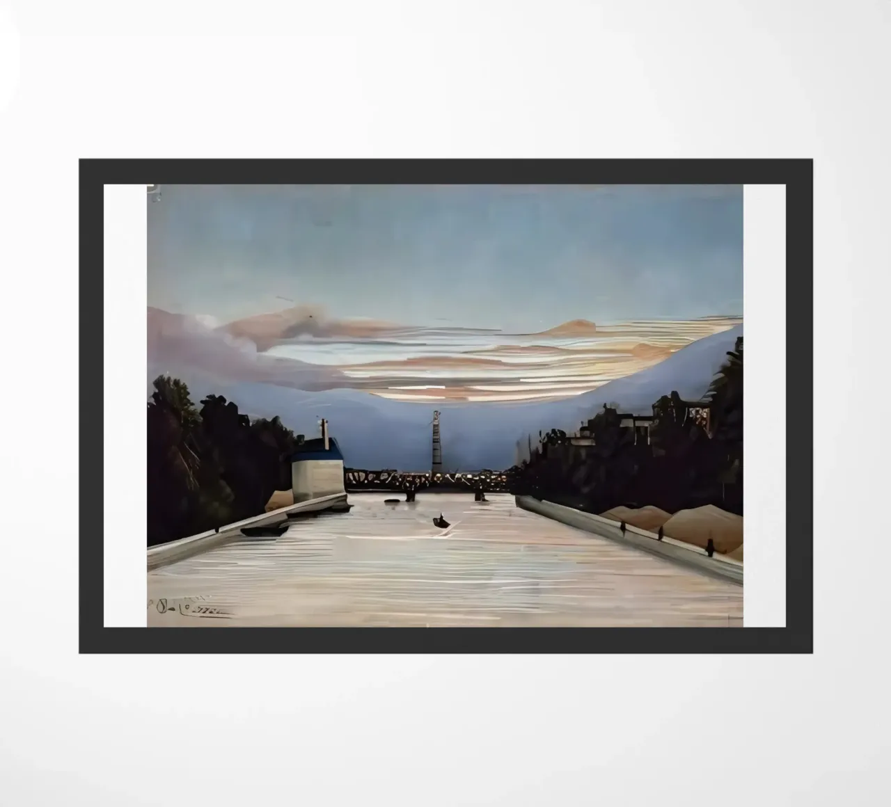 La Torre Eiffel di Henri Rousseau zerbino da tokovictory