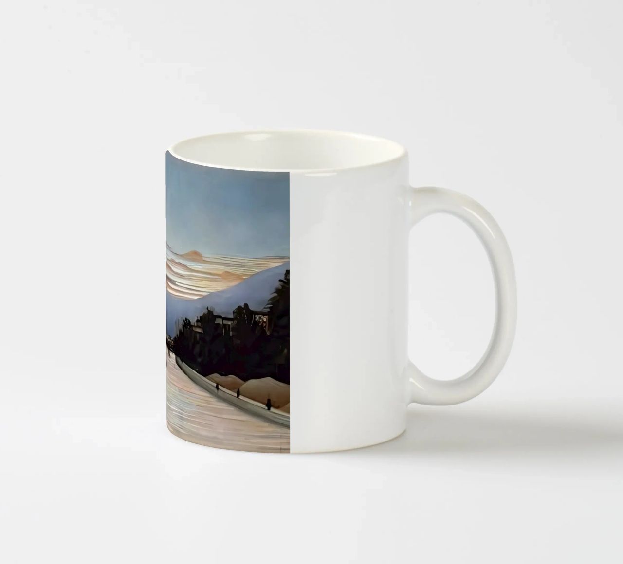 La Torre Eiffel di Henri Rousseau tazza in ceramica da tokovictory