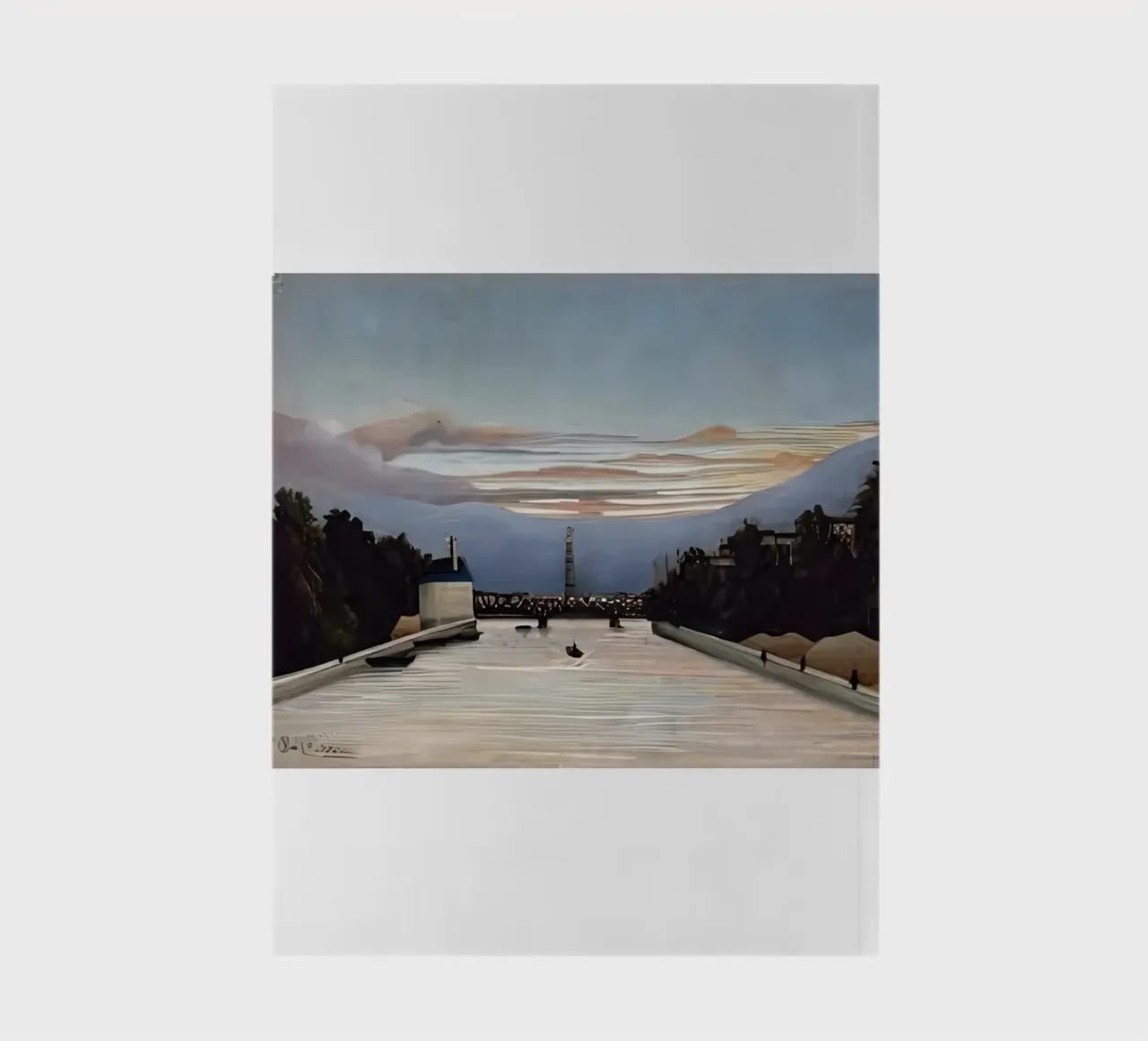 Der Eiffelturm von Henri Rousseau Notizbuch von tokovictory