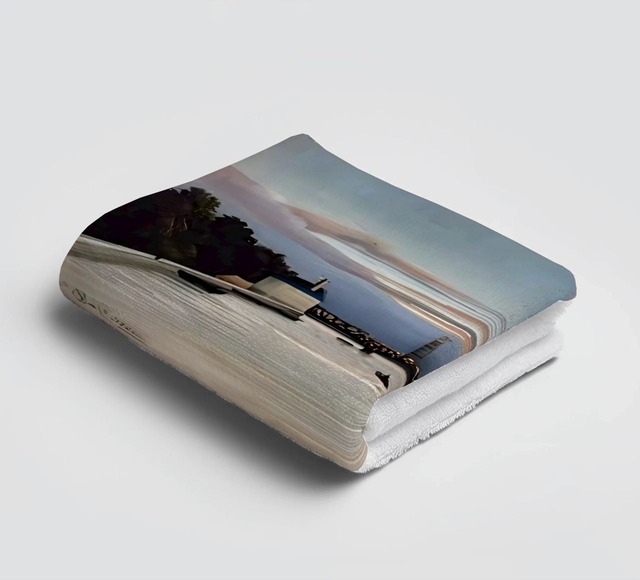 The Eiffel Tower by Henri Rousseau towel by tokovictory