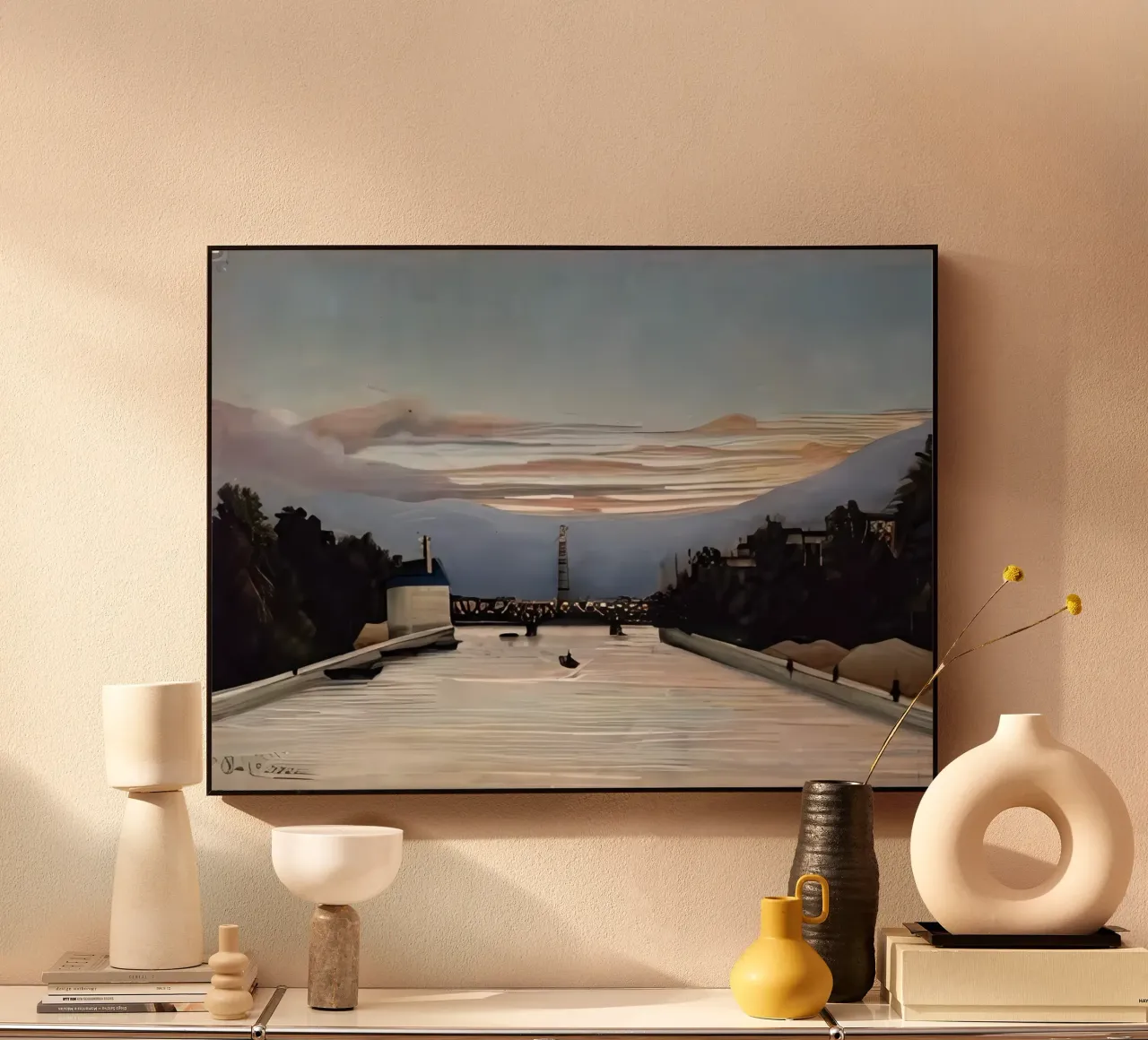 La Torre Eiffel di Henri Rousseau alluminio dibond da tokovictory