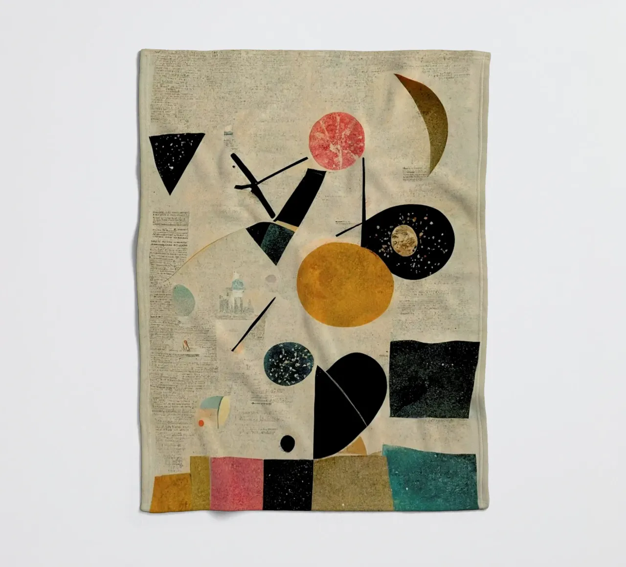 Moon And Sun coperta in pile da treechild