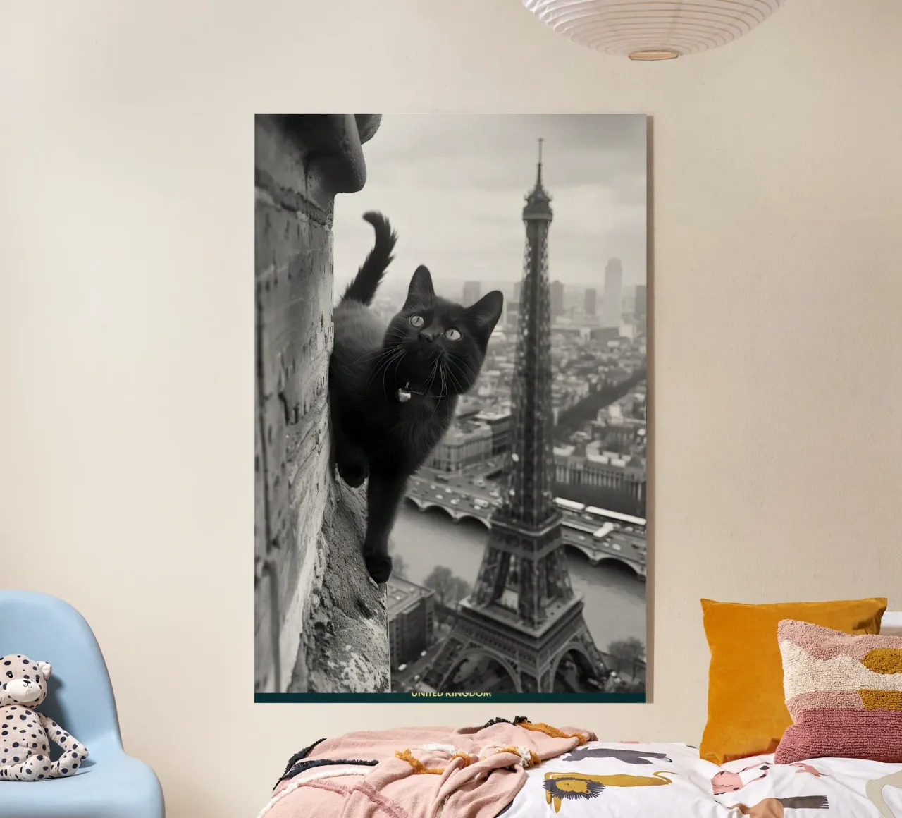 Kitty a Parigi plexiglass da Beauty wall