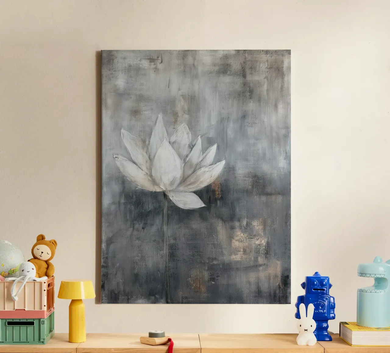 Wandkunst von Imagine Leinwand mit Schattenfugenrahmen von Imagine
