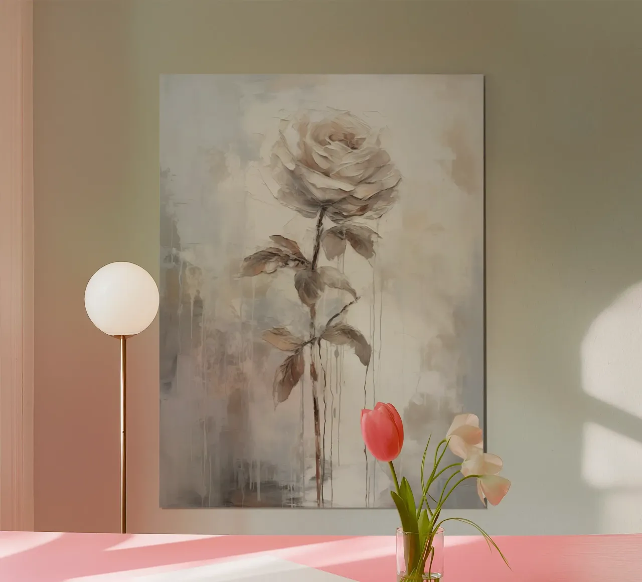 Arte da parete di Imagine poster con telaio in legno da Imagine