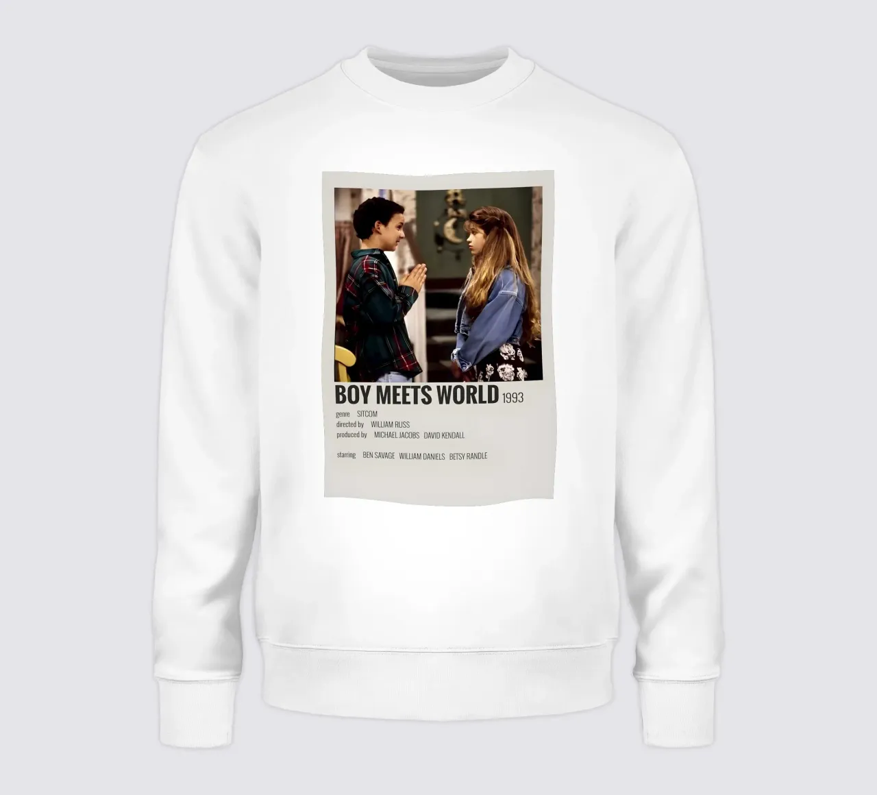 BOY MEETS WORLD 1993 felpa da MVFminimalist
