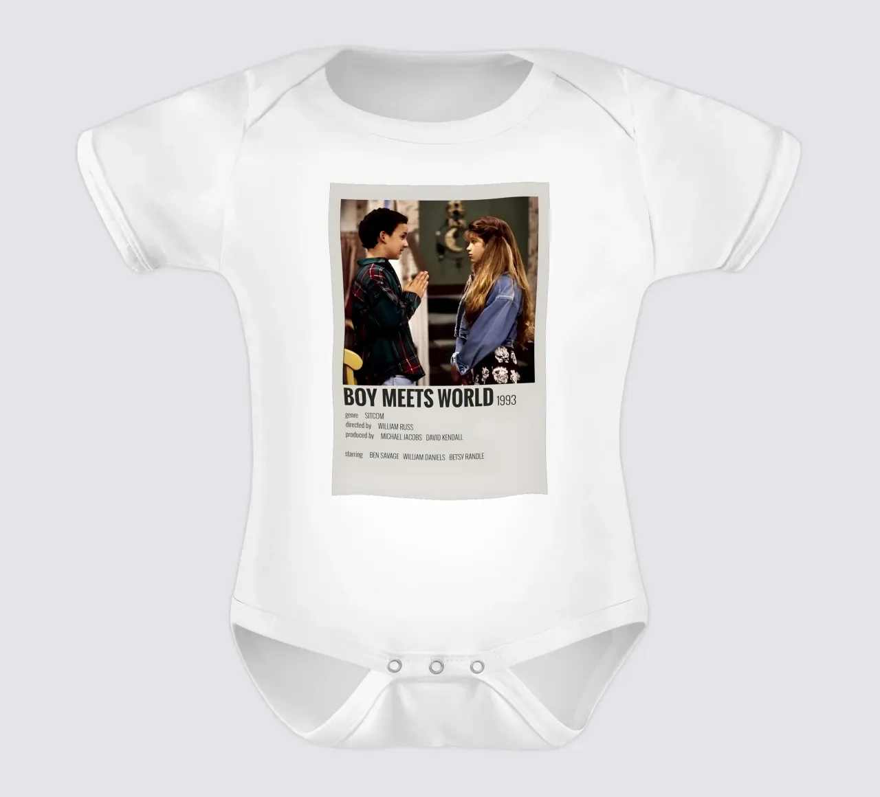 BOY MEETS WORLD 1993 body neonato maniche corte da MVFminimalist
