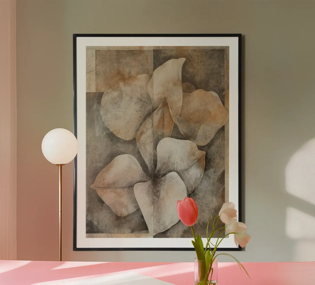 Arte da parete di Imagine poster con telaio in plastica da Imagine