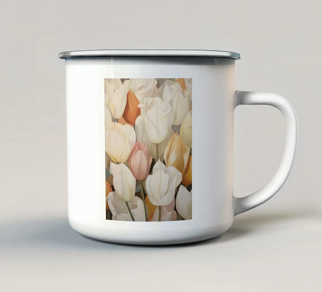 Arte da parete di Imagine tazza in smalto da Imagine