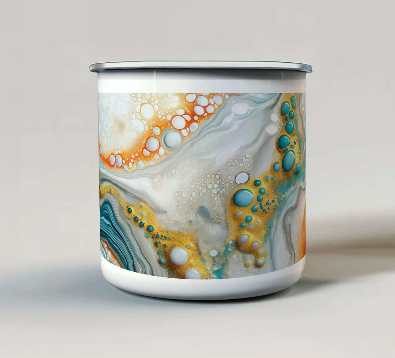Arte da parete di Imagine tazza in smalto da Imagine