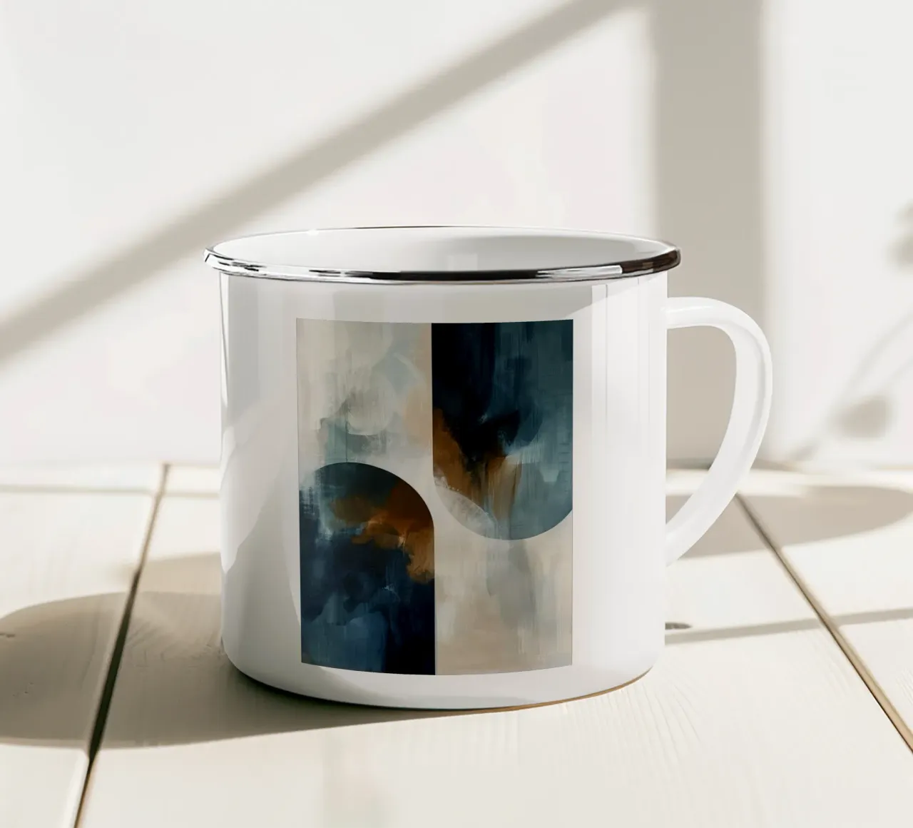 Arte da parete di Imagine tazza in smalto da Imagine