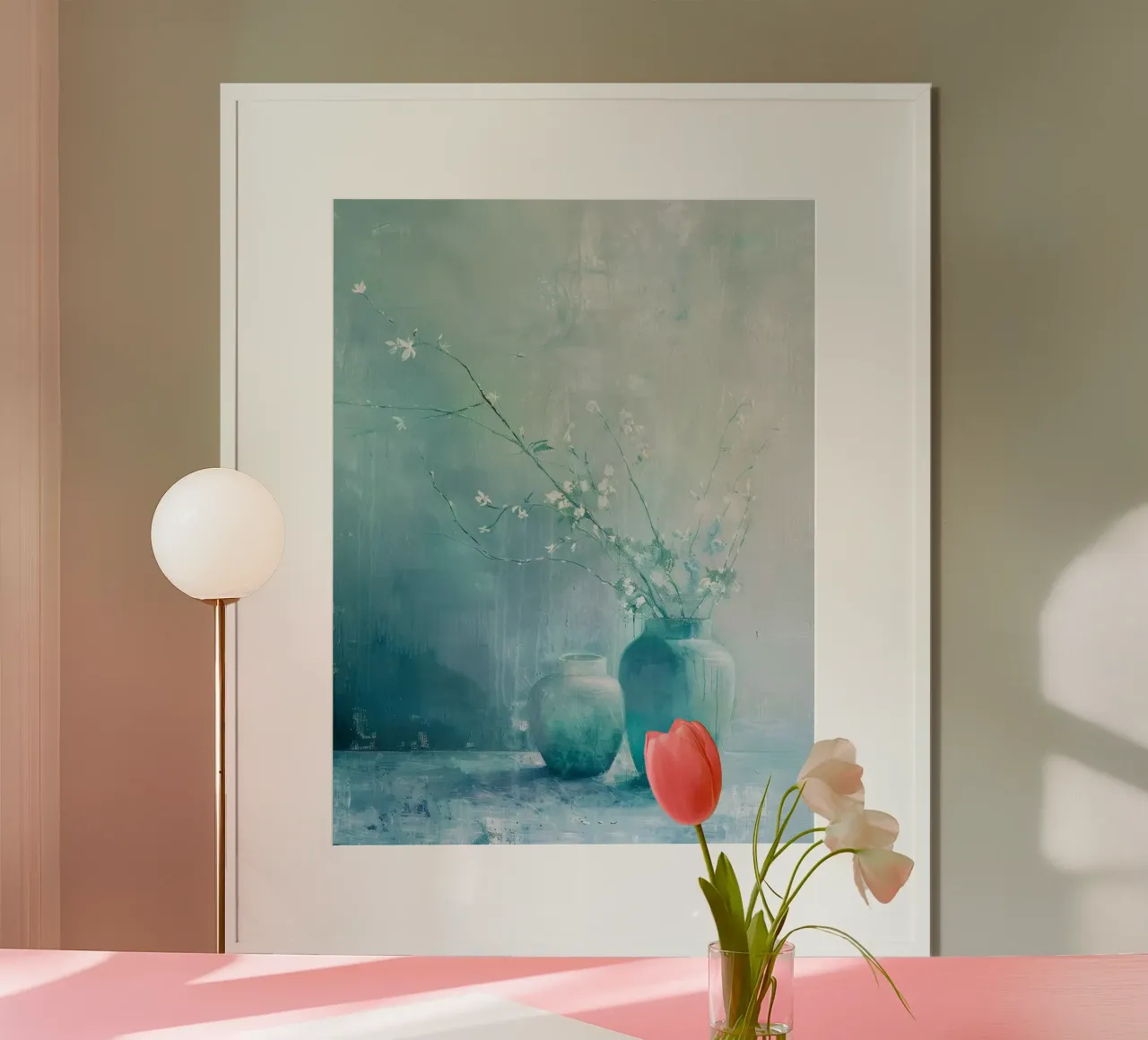 Arte da parete di Imagine poster con telaio in legno da Imagine