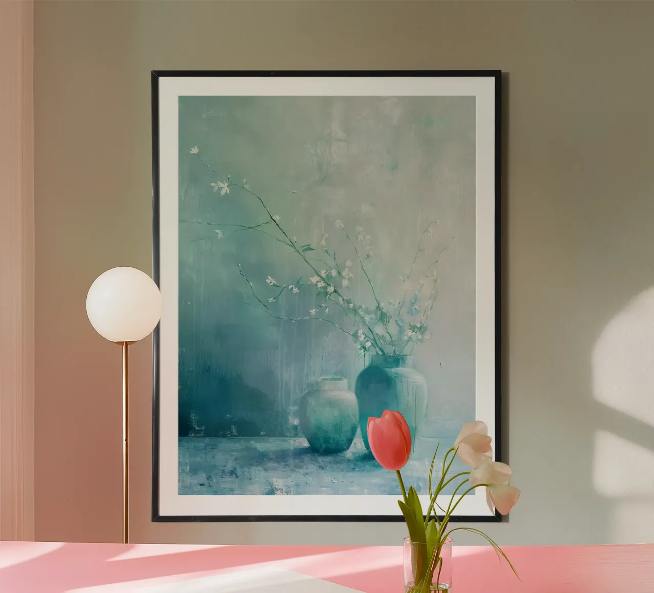 Arte da parete di Imagine poster con telaio in legno da Imagine