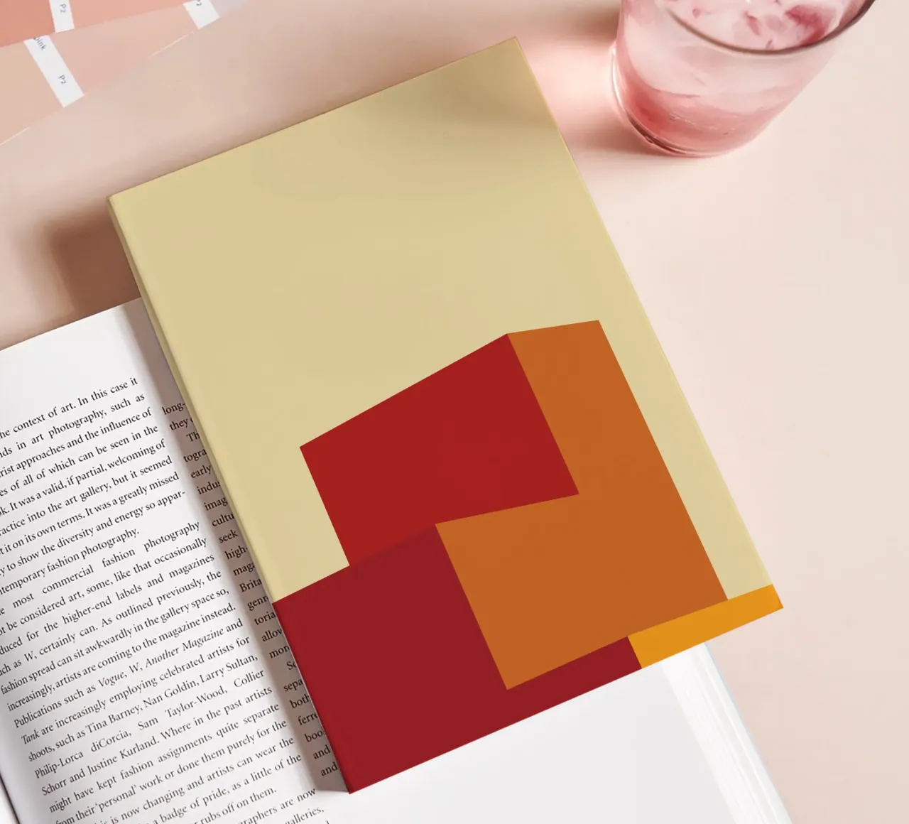 Vista minimalista retrò diario da Retro Boy Art