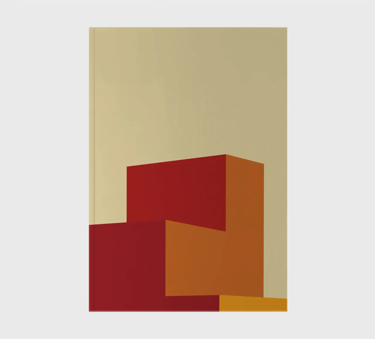 Vista minimalista retrò diario da Retro Boy Art