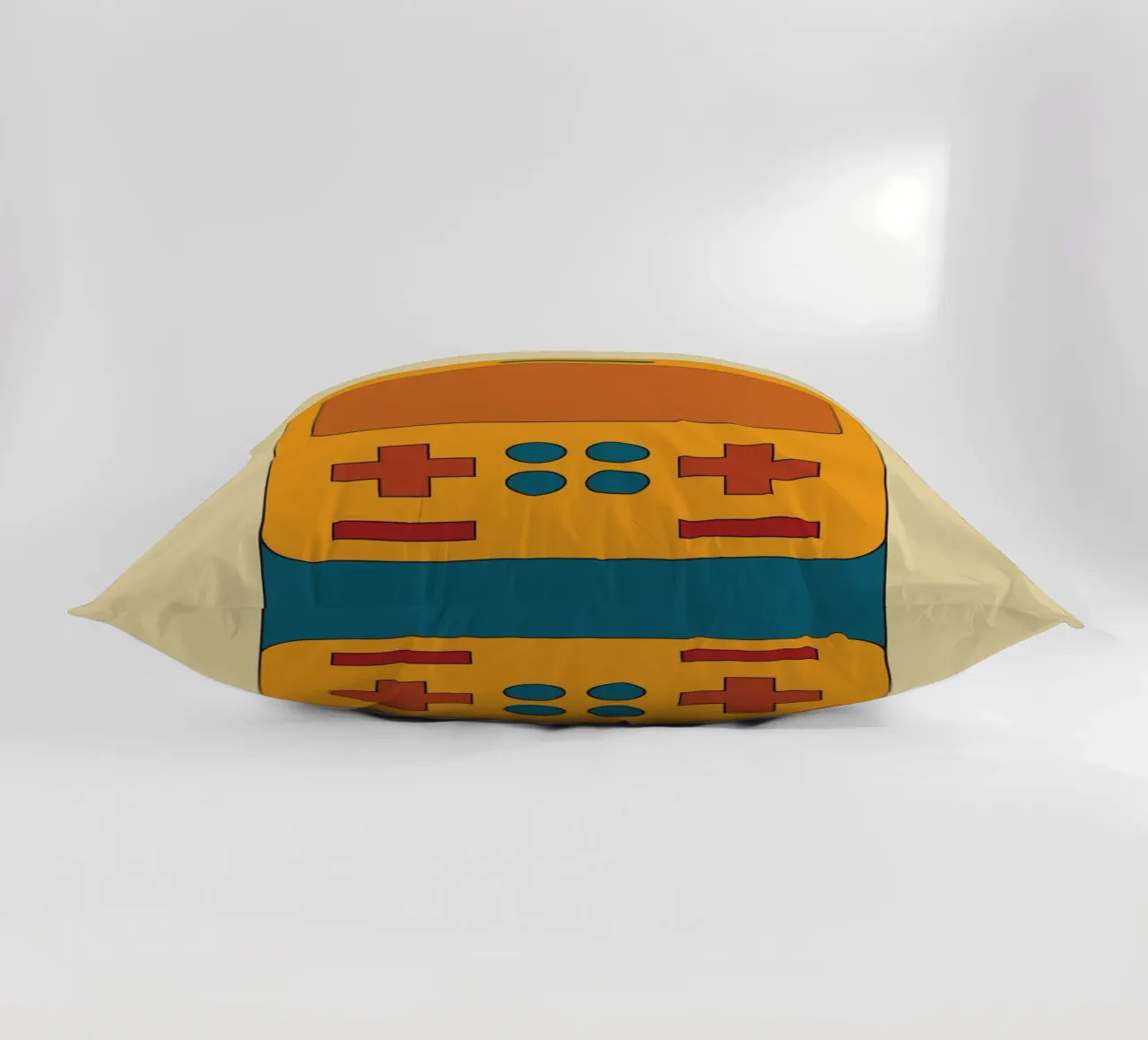Retro Block Master cojín de Retro Boy Art