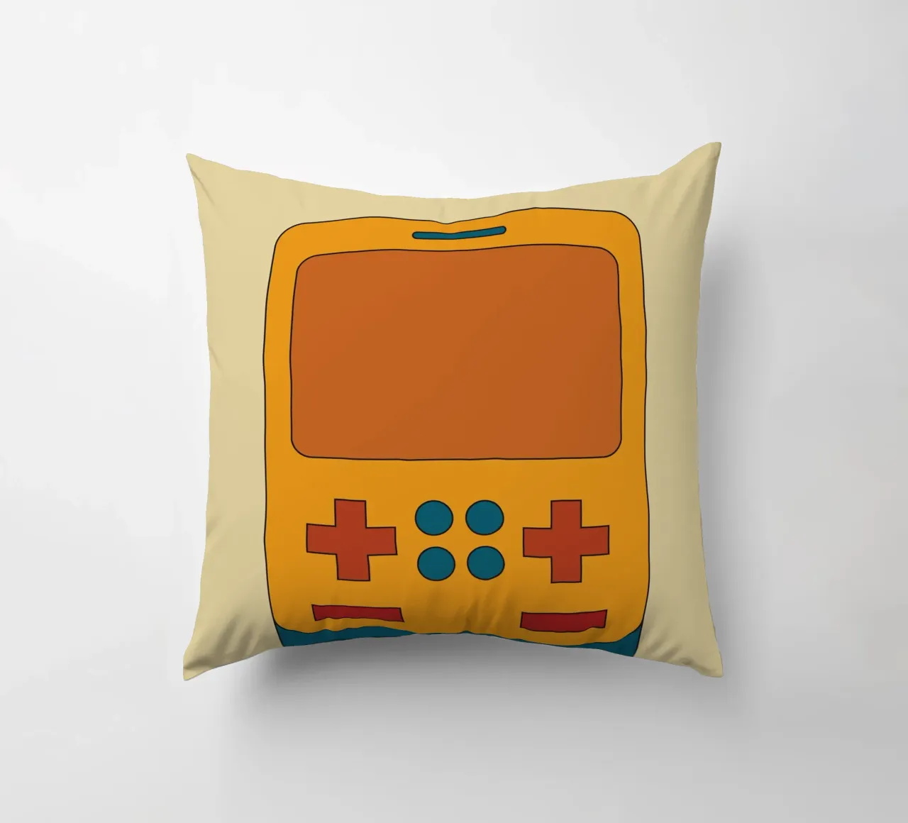 Retro Block Master cuscino da Retro Boy Art