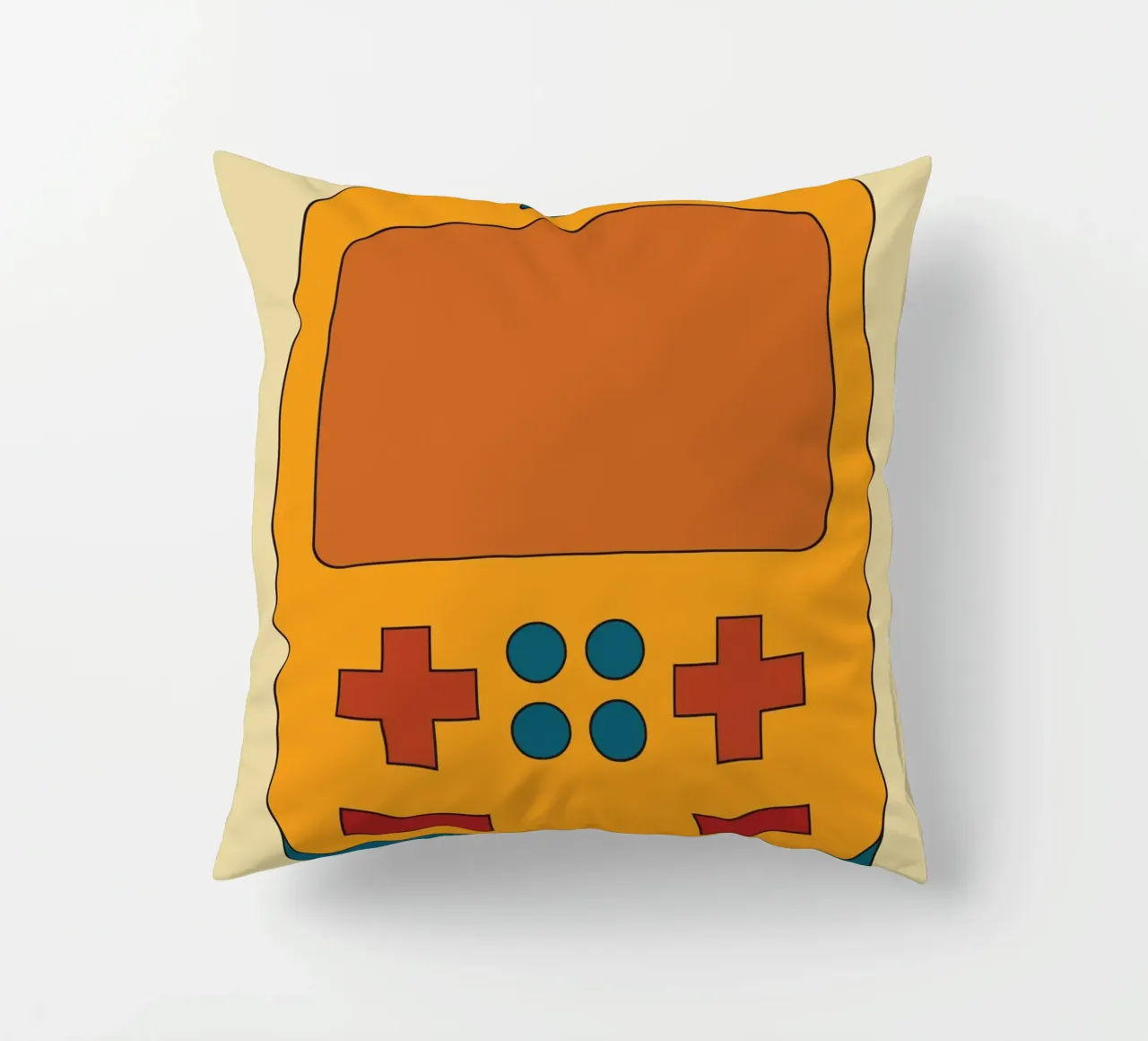 Retro Block Master cuscino da Retro Boy Art