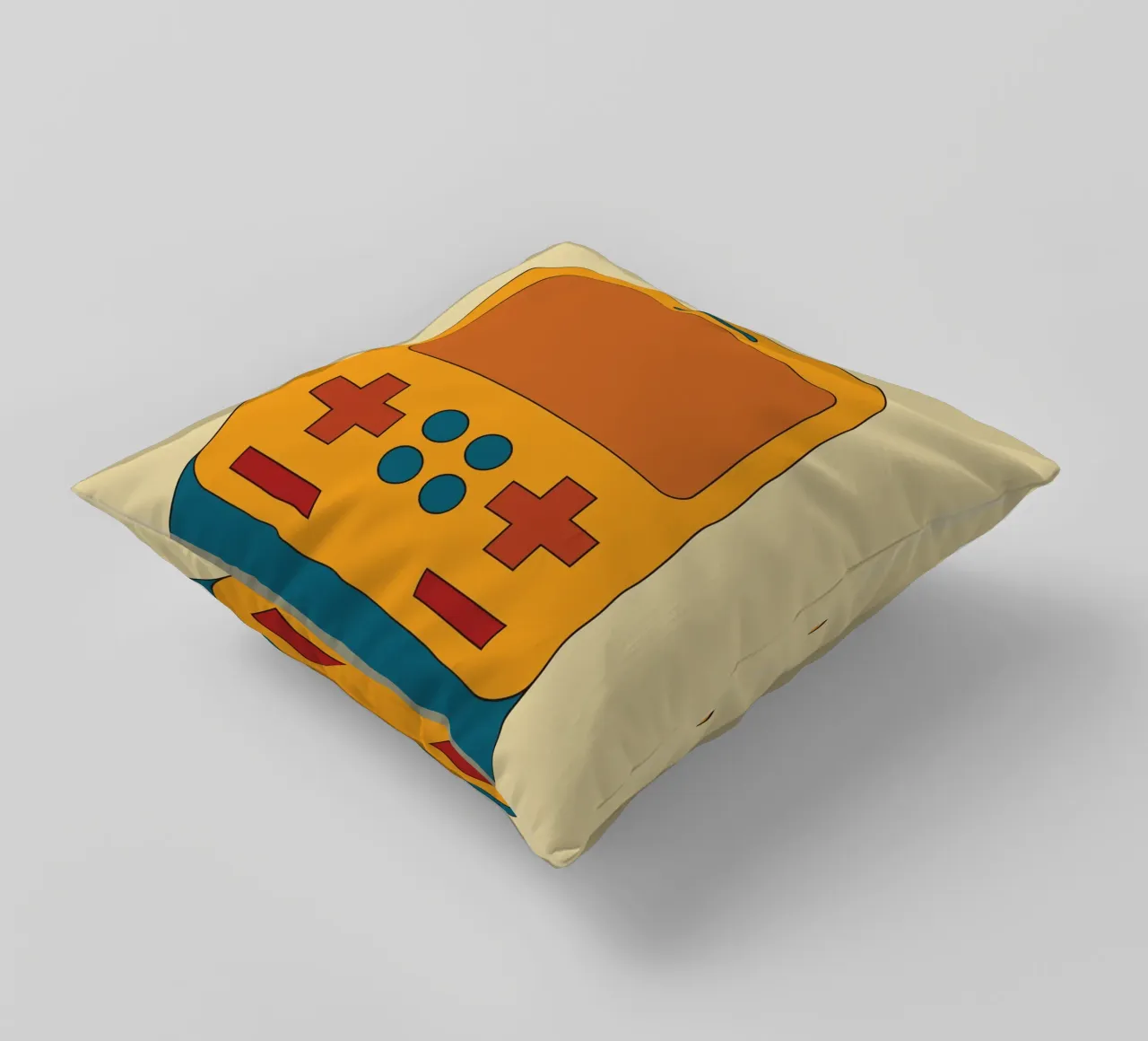 Retro Block Master cojín de Retro Boy Art