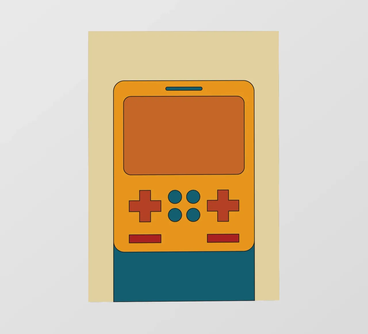 Retro Block Master pellicola backlit da Retro Boy Art