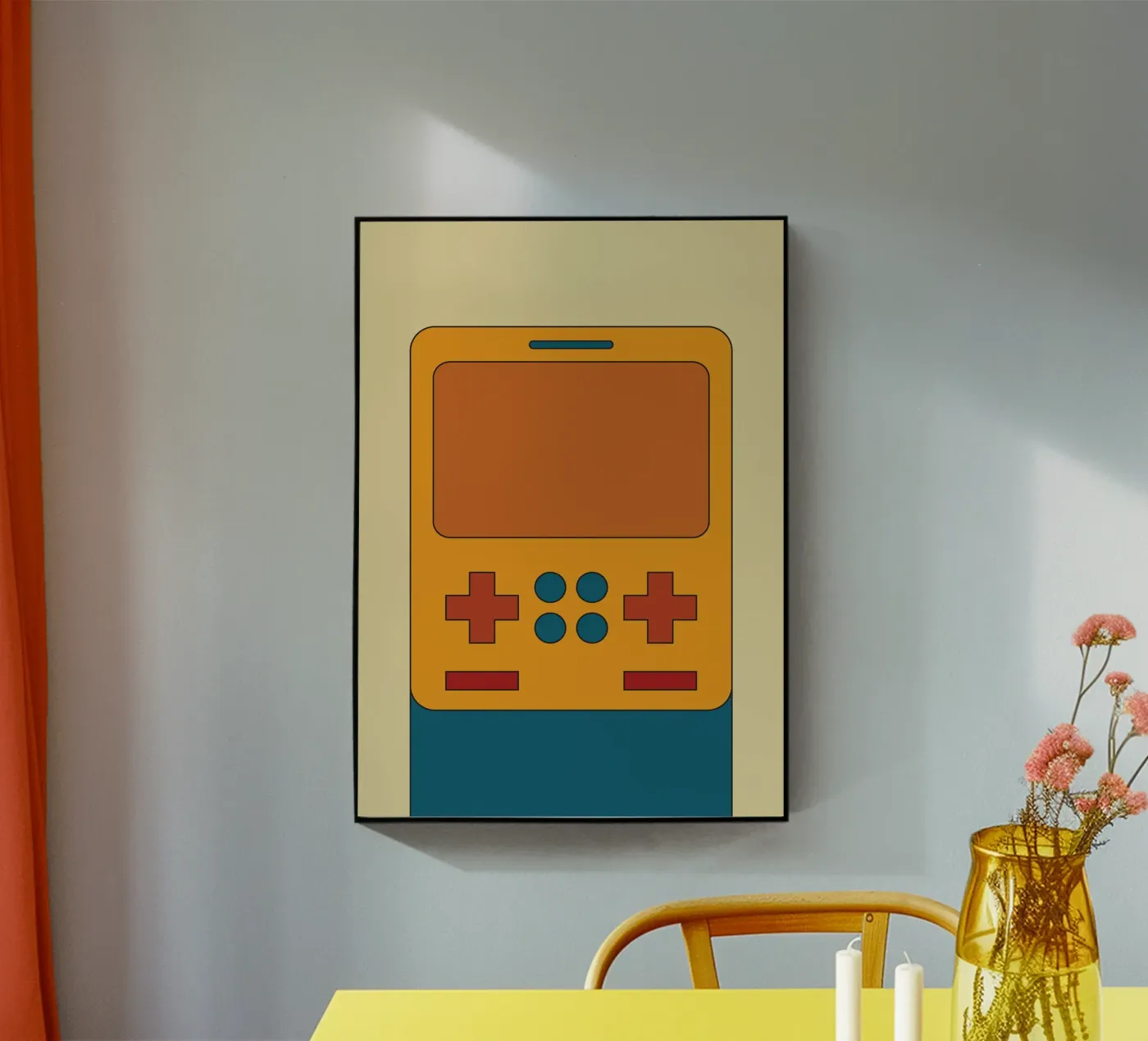 Retro Block Master Acryl-Glas von Retro Boy Art