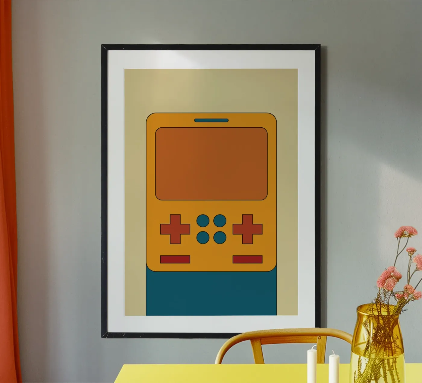 Retro Block Master poster da Retro Boy Art