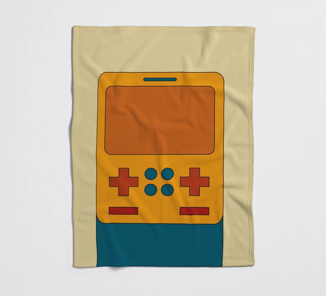 Retro Block Master coperta in pile da Retro Boy Art