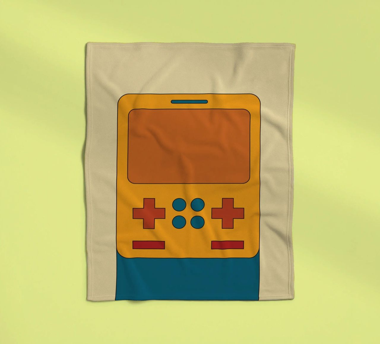 Retro Block Master coperta in pile da Retro Boy Art