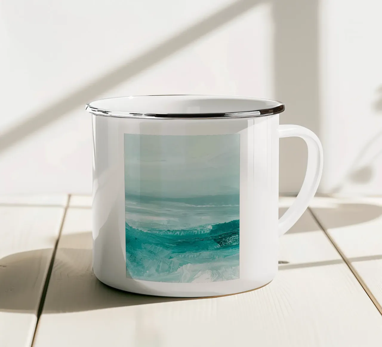 Arte da parete di Imagine tazza in smalto da Imagine
