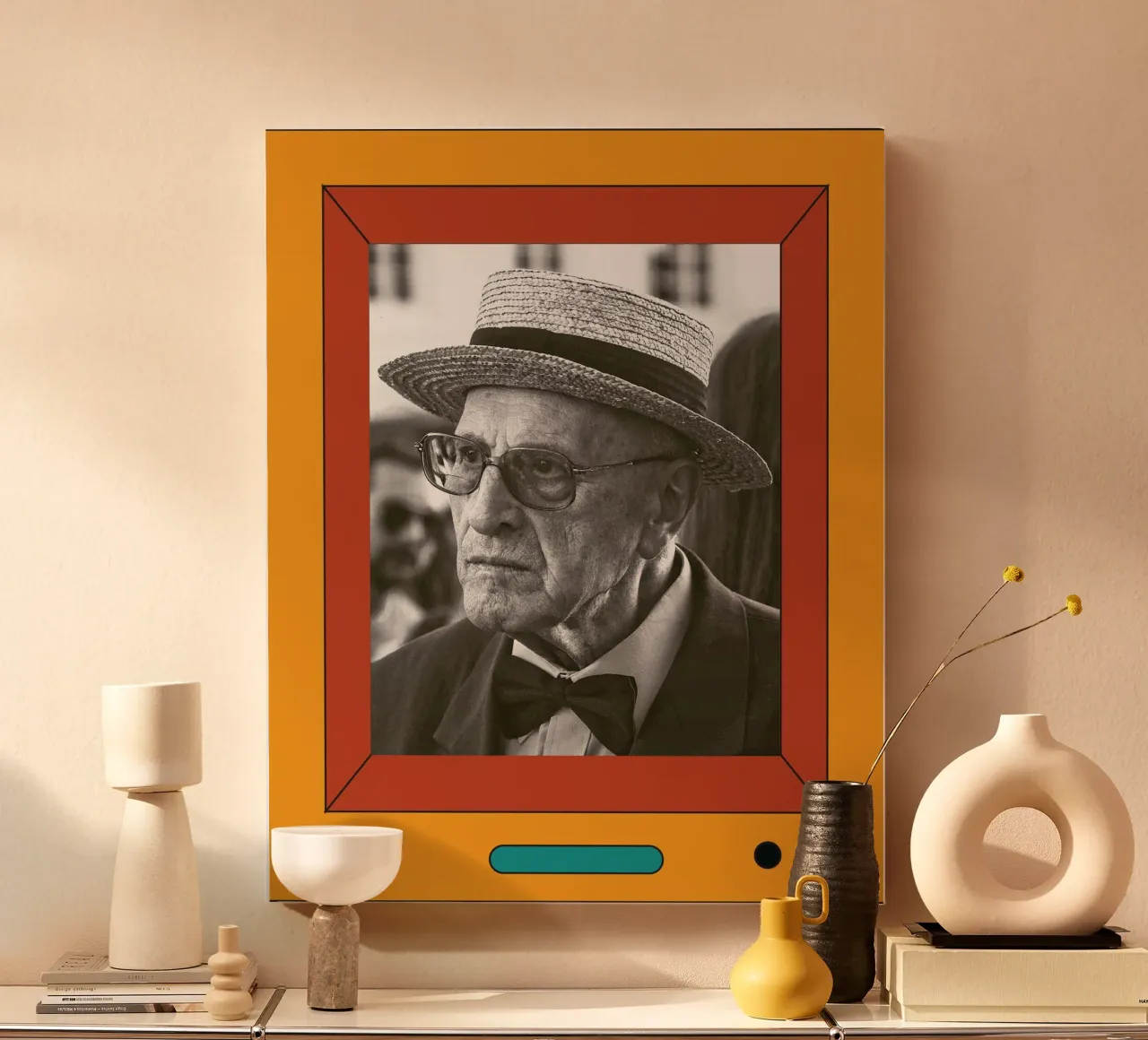 Retro Screen Canvas canvas by Retro Boy Art