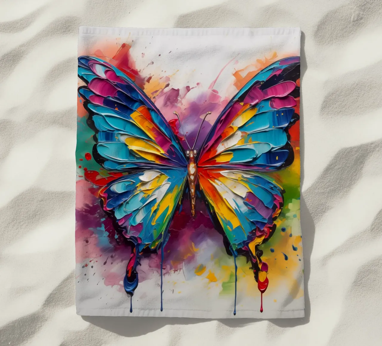 Wall-art by Imagine beach towel by Imagine