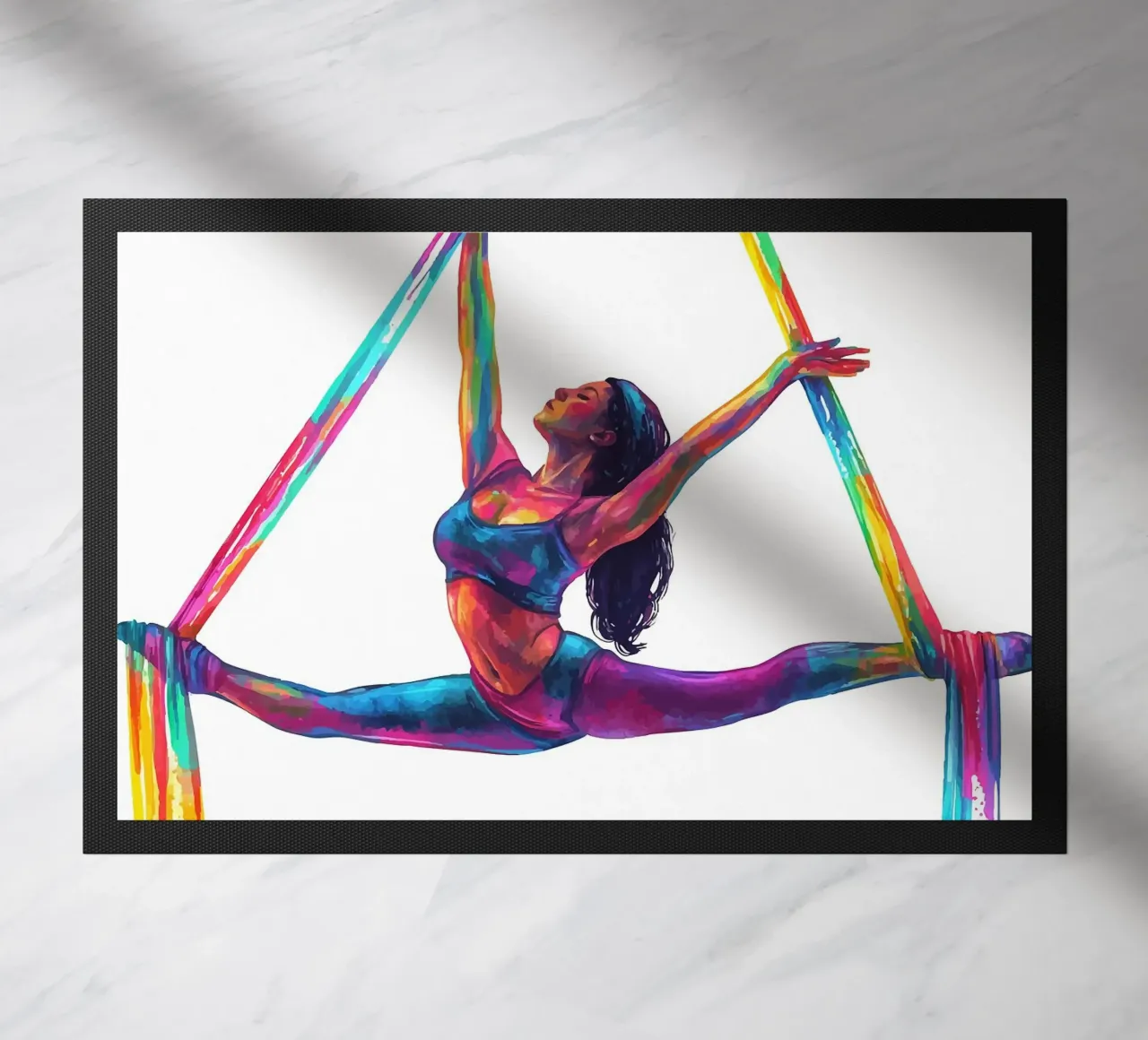 Aerial Silk Performance Fußmatte von YogaShop
