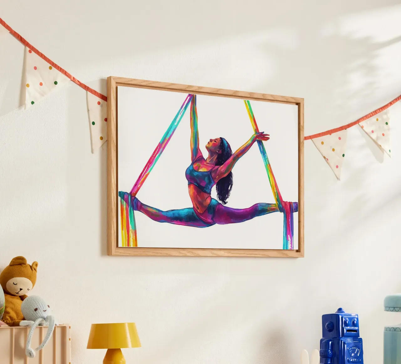 Aerial Silk Performance acrylic glass by YogaShop