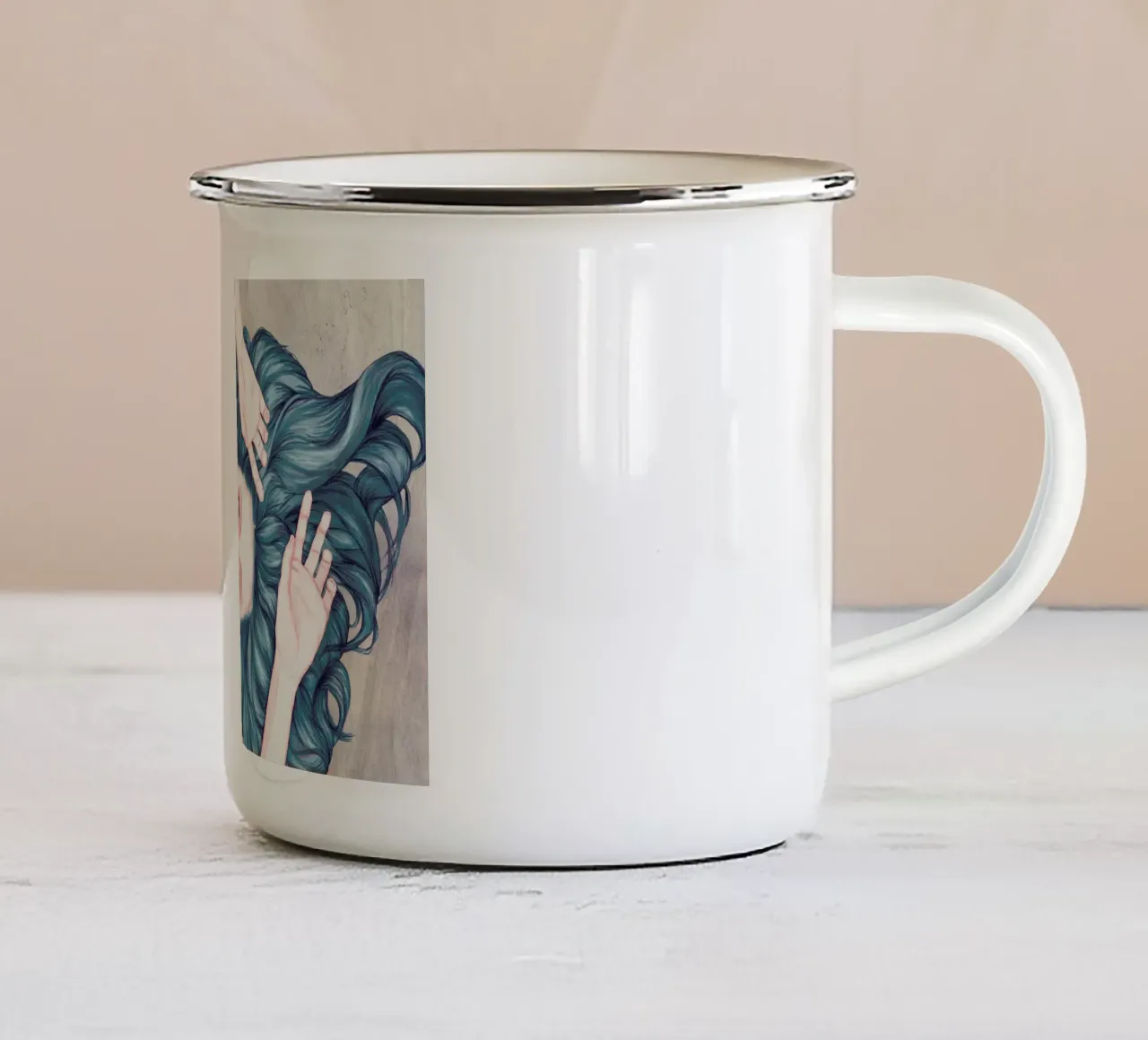 Dream tazza in smalto da Laura O'Connor