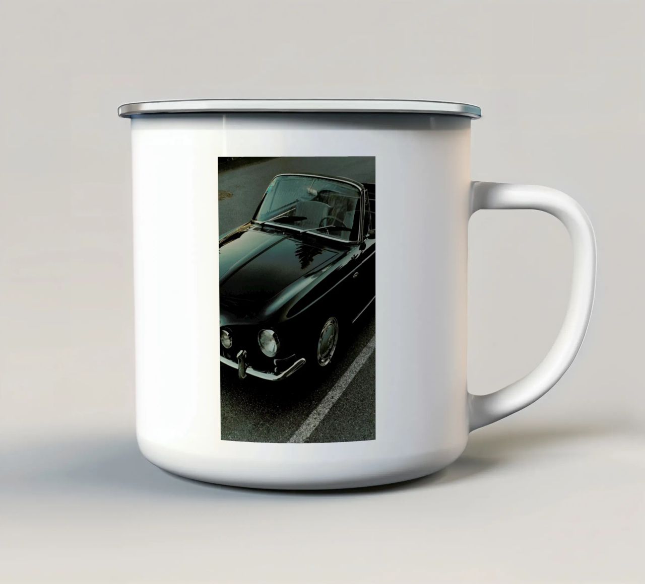 Oldtimer Sundown tazza in smalto da Sebastian Hilgetag