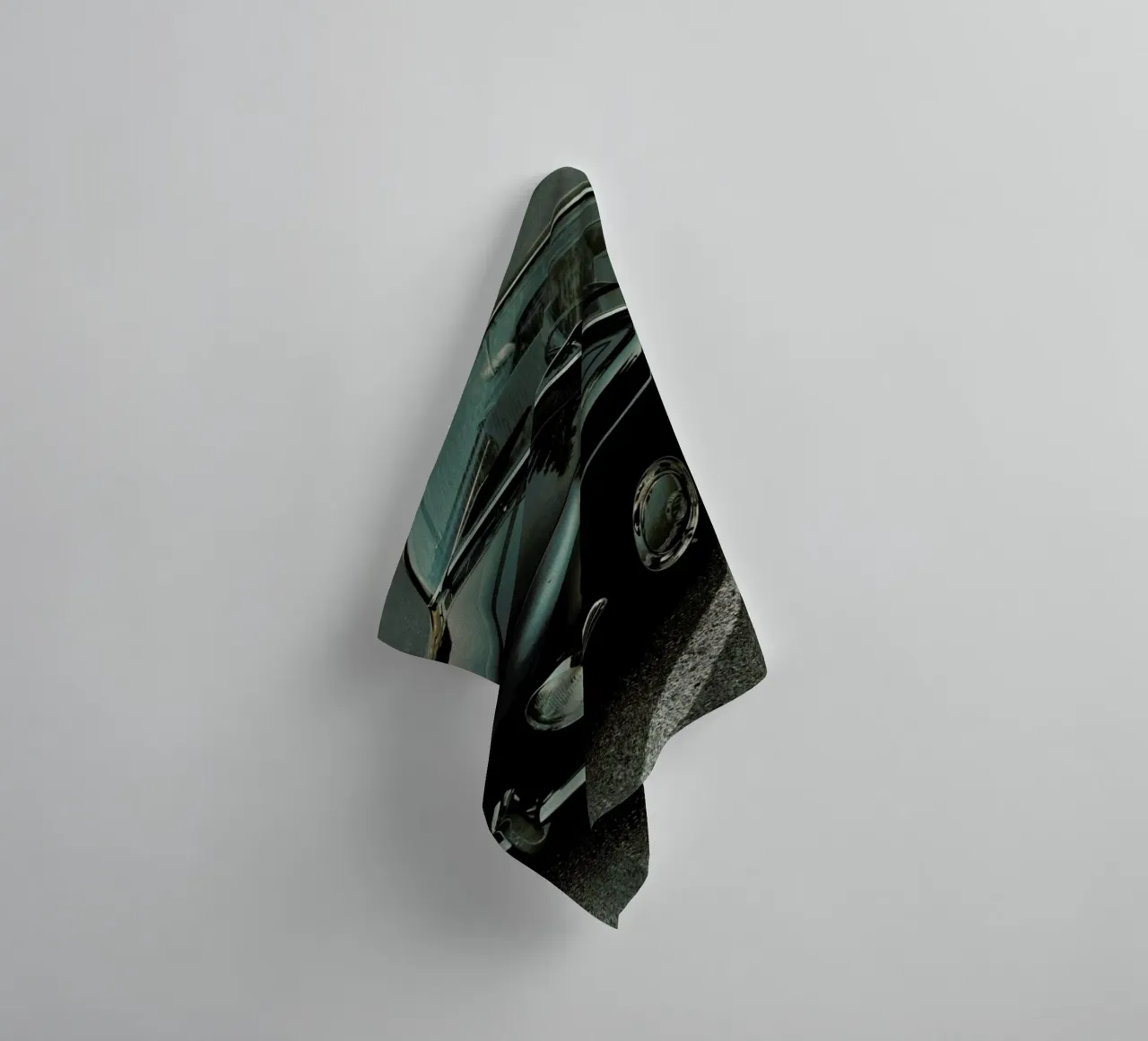Oldtimer Sundown badhanddoek van Sebastian Hilgetag