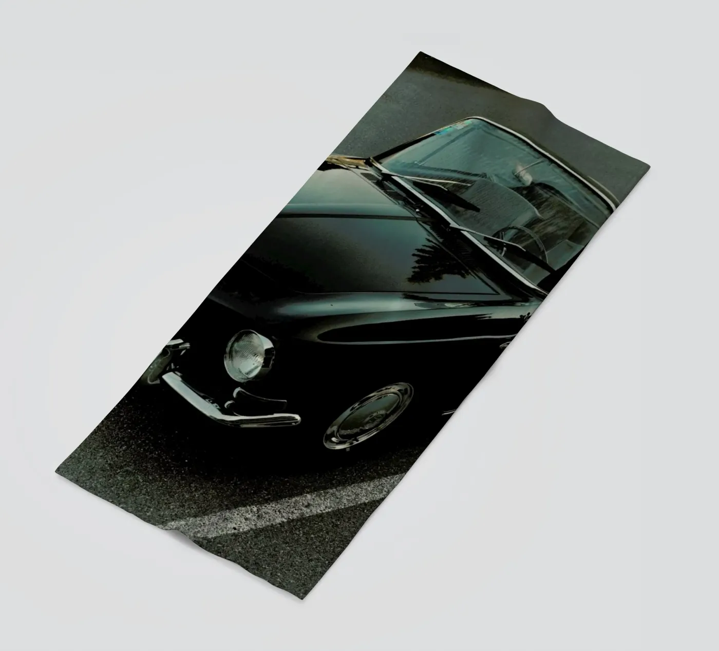 Oldtimer Sundown strandhanddoek van Sebastian Hilgetag