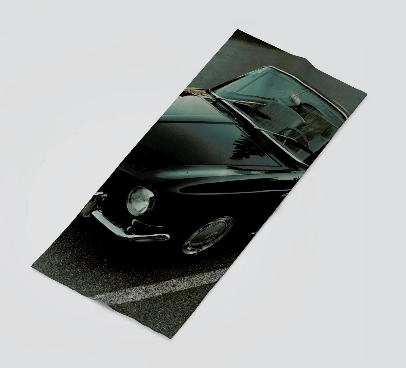 Oldtimer Sundown strandhanddoek van Sebastian Hilgetag