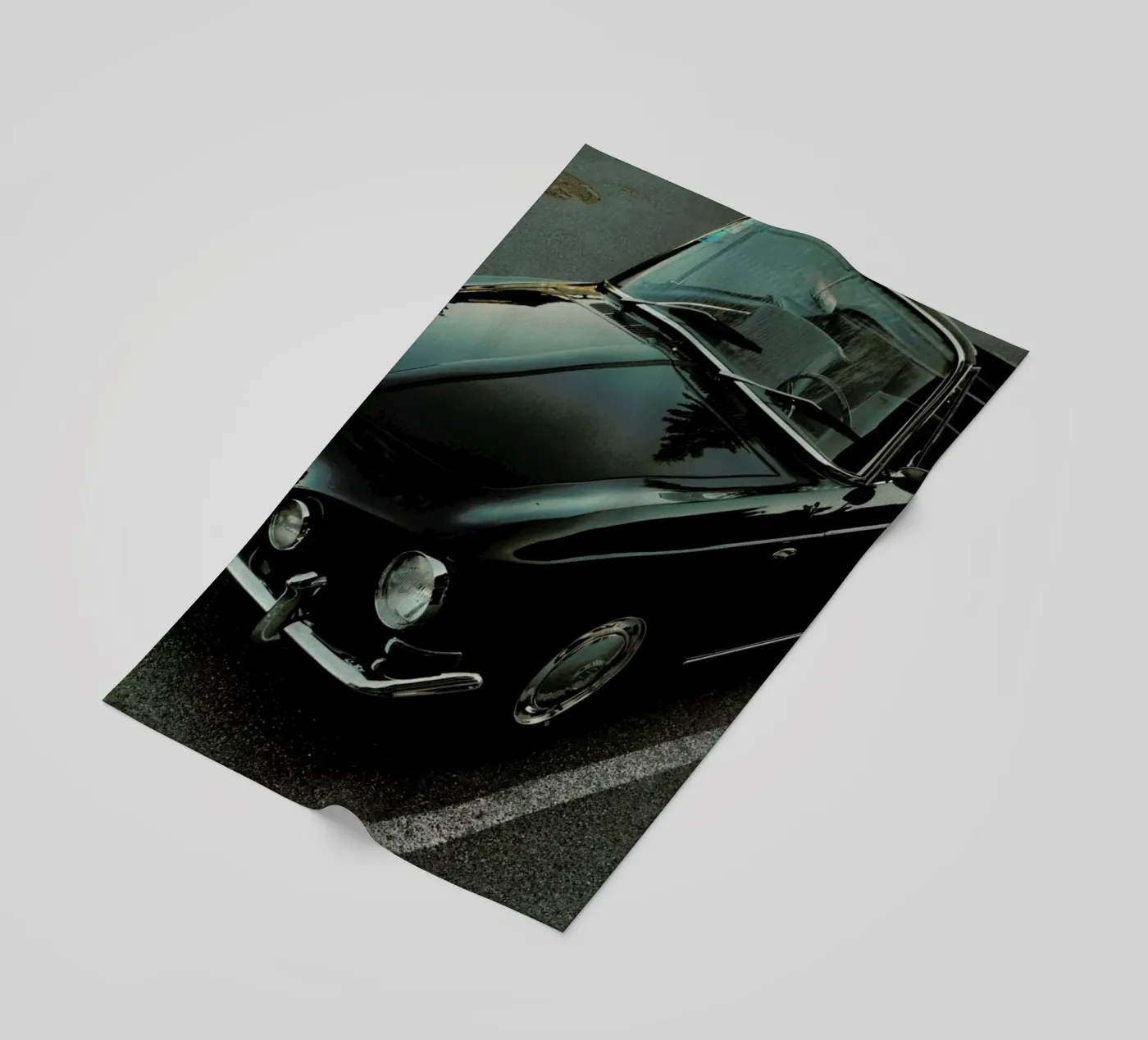 Oldtimer Sundown strandhanddoek van Sebastian Hilgetag