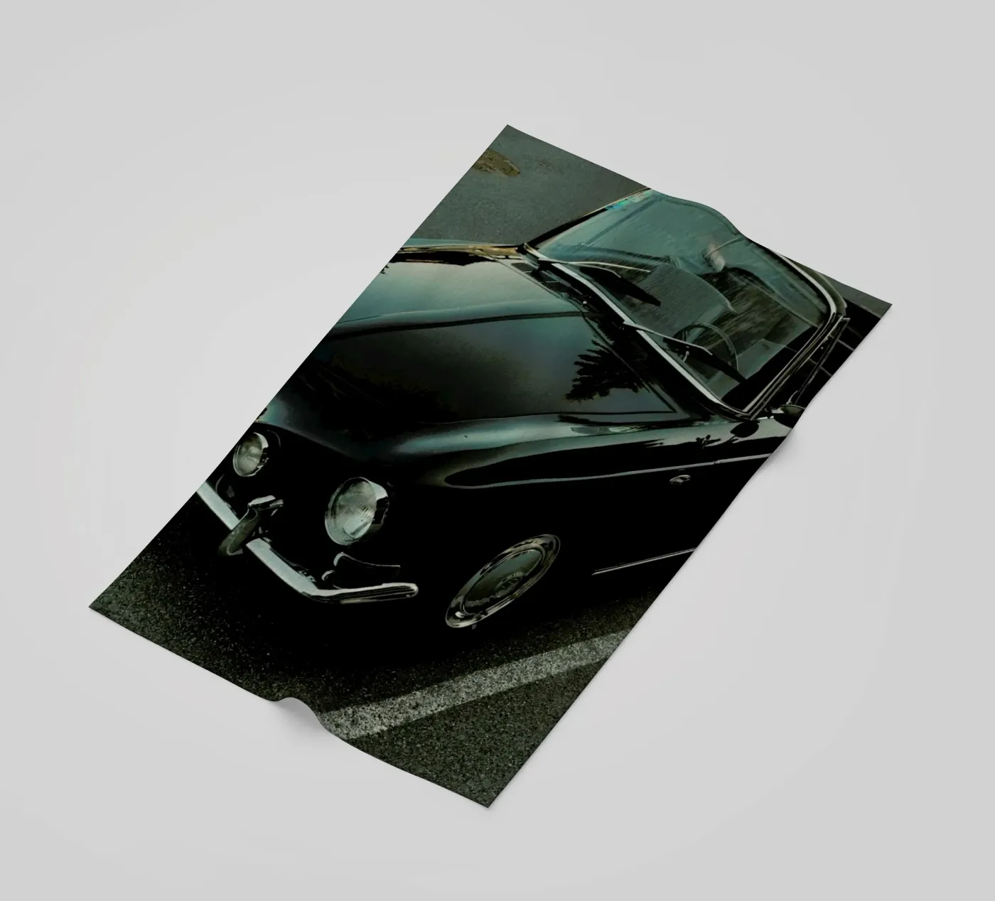 Oldtimer Sundown strandhanddoek van Sebastian Hilgetag