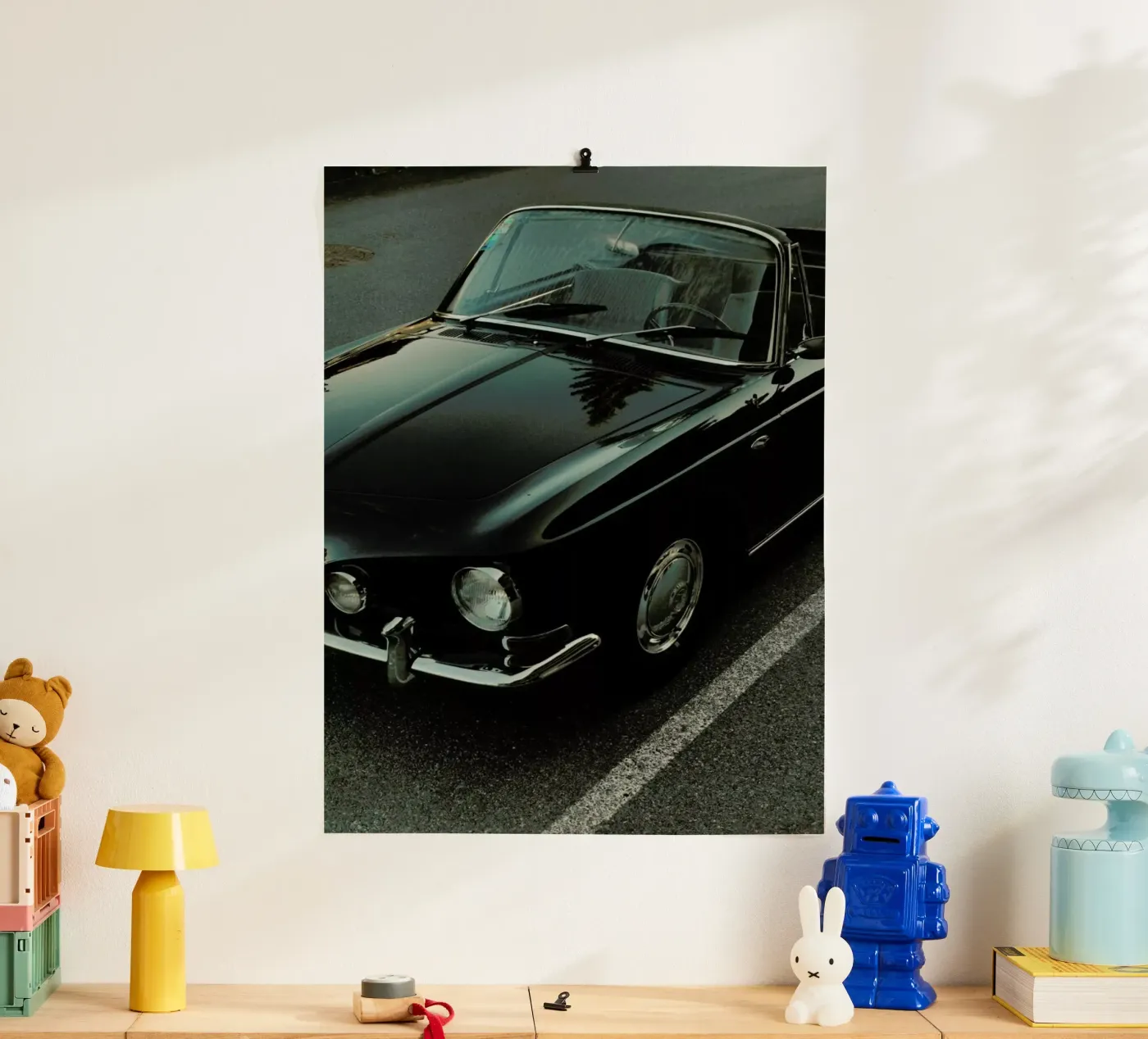 Oldtimer Sundown poster van Sebastian Hilgetag