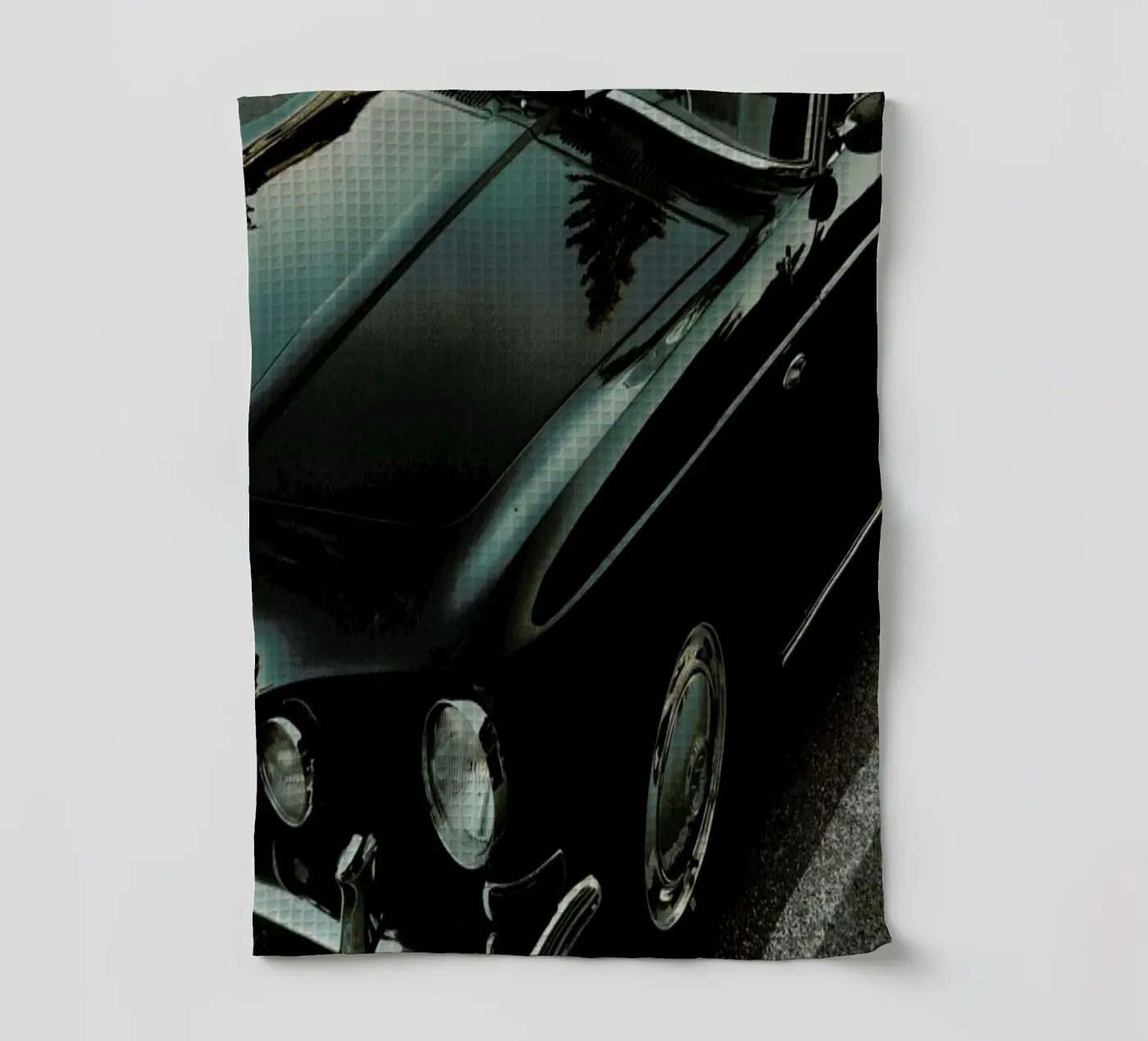 Oldtimer Sundown theedoek van Sebastian Hilgetag