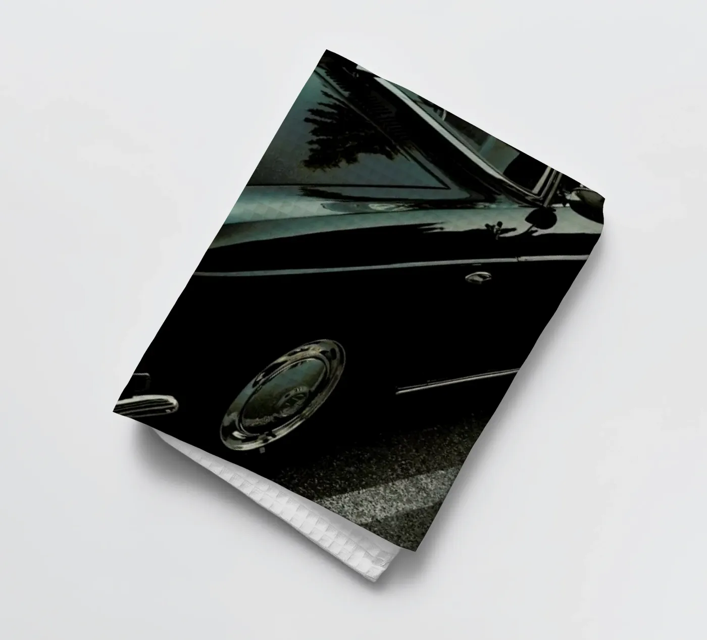 Oldtimer Sundown theedoek van Sebastian Hilgetag